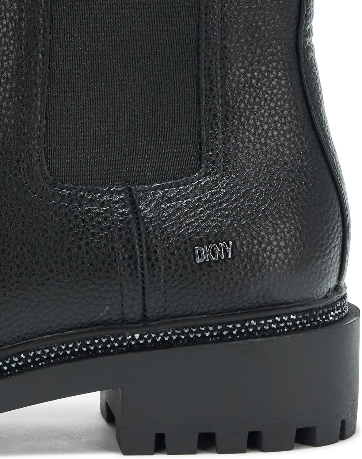 image:imageDKNY Womens Rick Slip On Chelsea Boot with Stud DetailsBlack