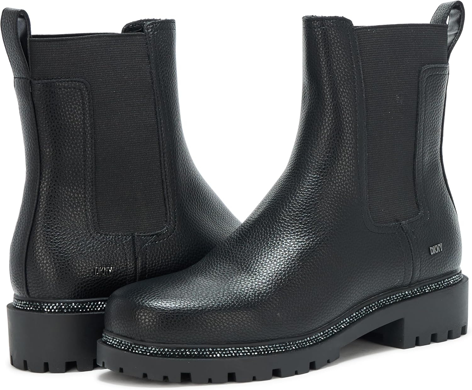 image:imageDKNY Womens Rick Slip On Chelsea Boot with Stud DetailsBlack