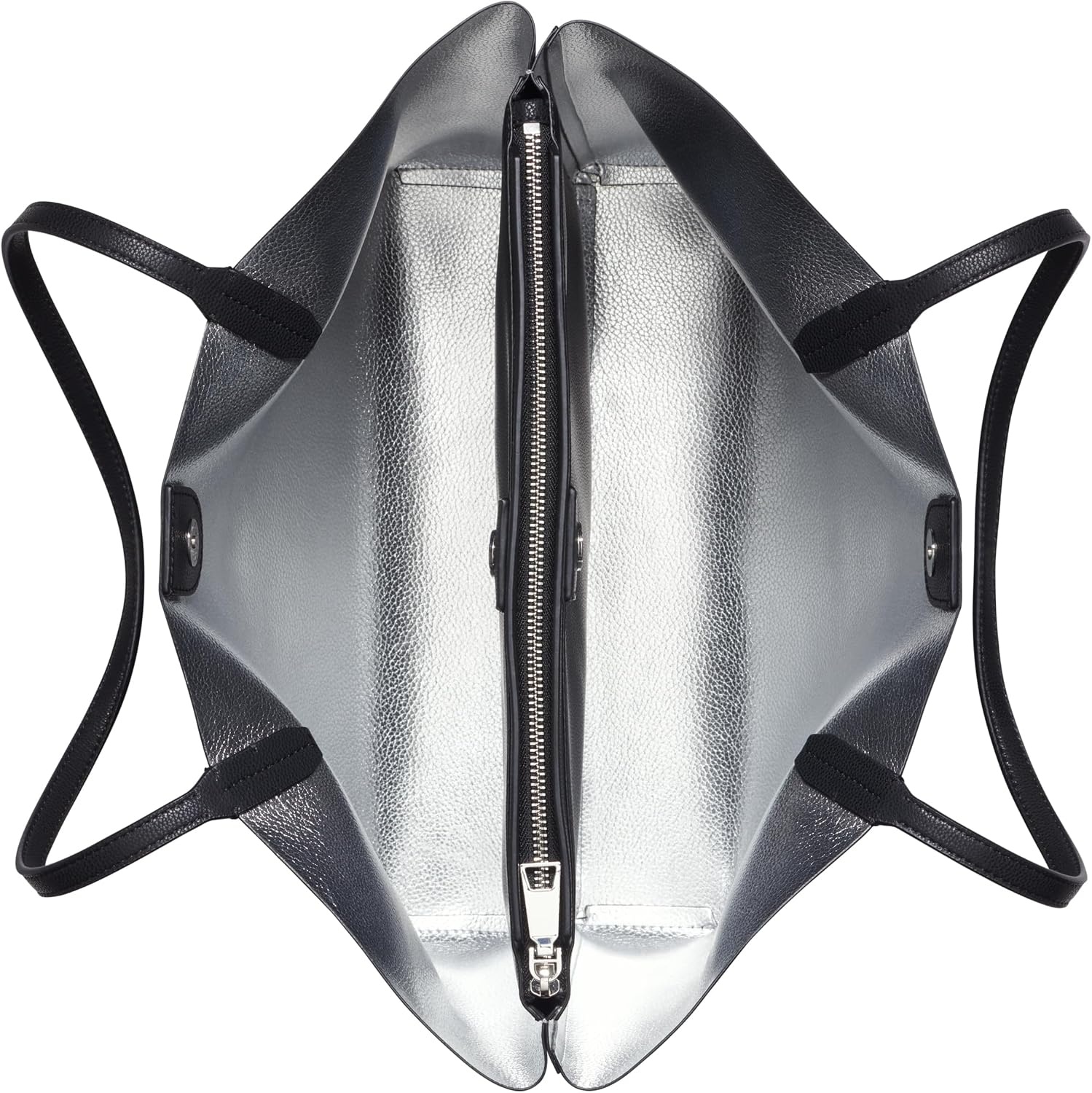 image:imageDKNY Womens Riley Tote BagBlackSilver