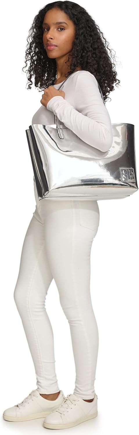 image:imageDKNY Womens Riley Tote BagSilver