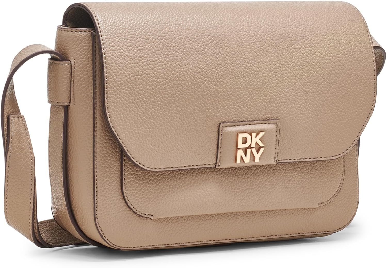 image:imageDKNY Womens Robin Flap CrossbodyShitake