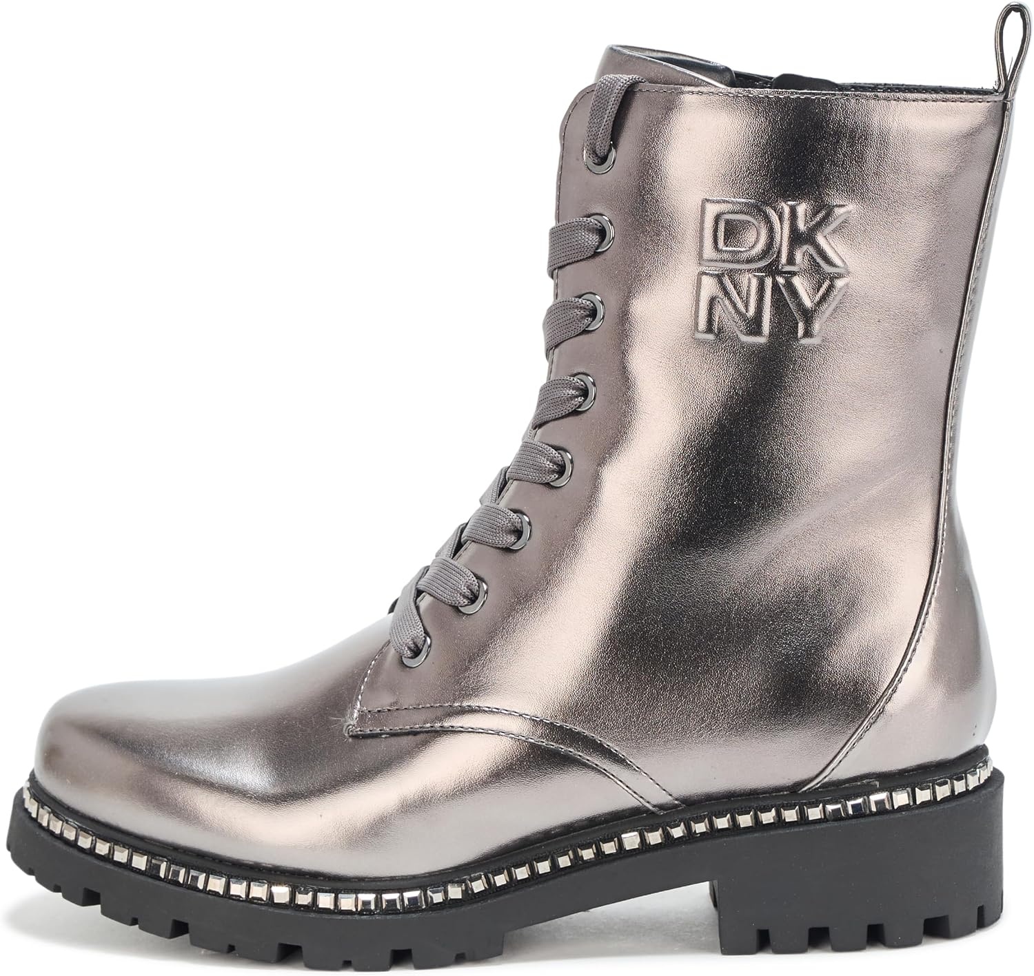 image:imageDKNY Womens Rommily Combat BootsDark Brown