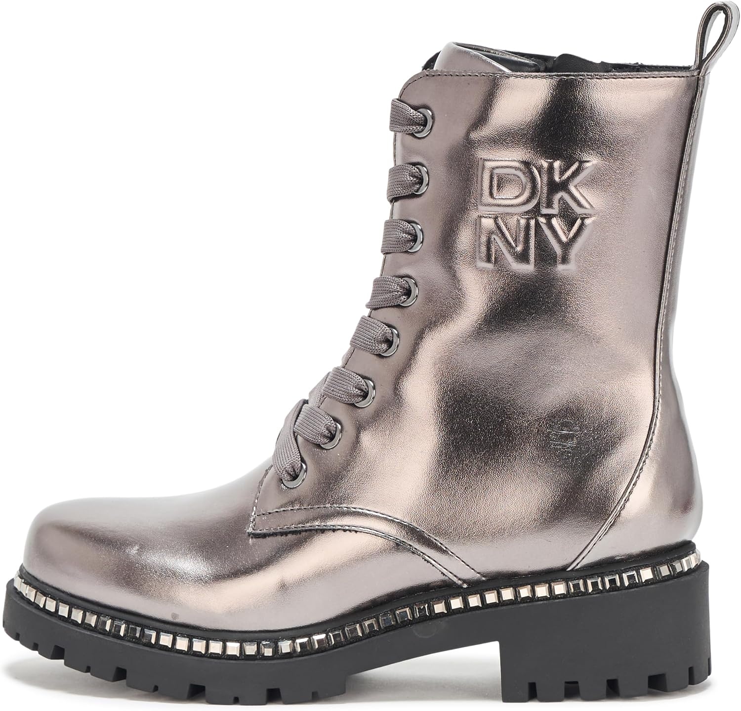 image:imageDKNY Womens Rommily Combat BootsGraphite