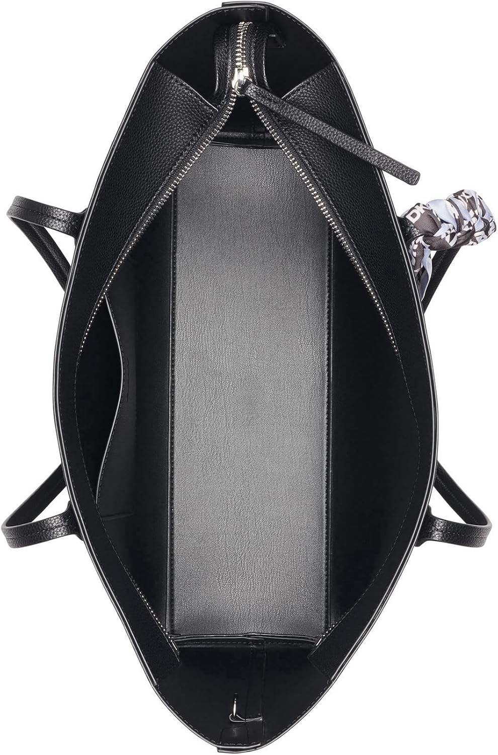 image:imageDKNY Womens Saige Tote BagBlackSilver