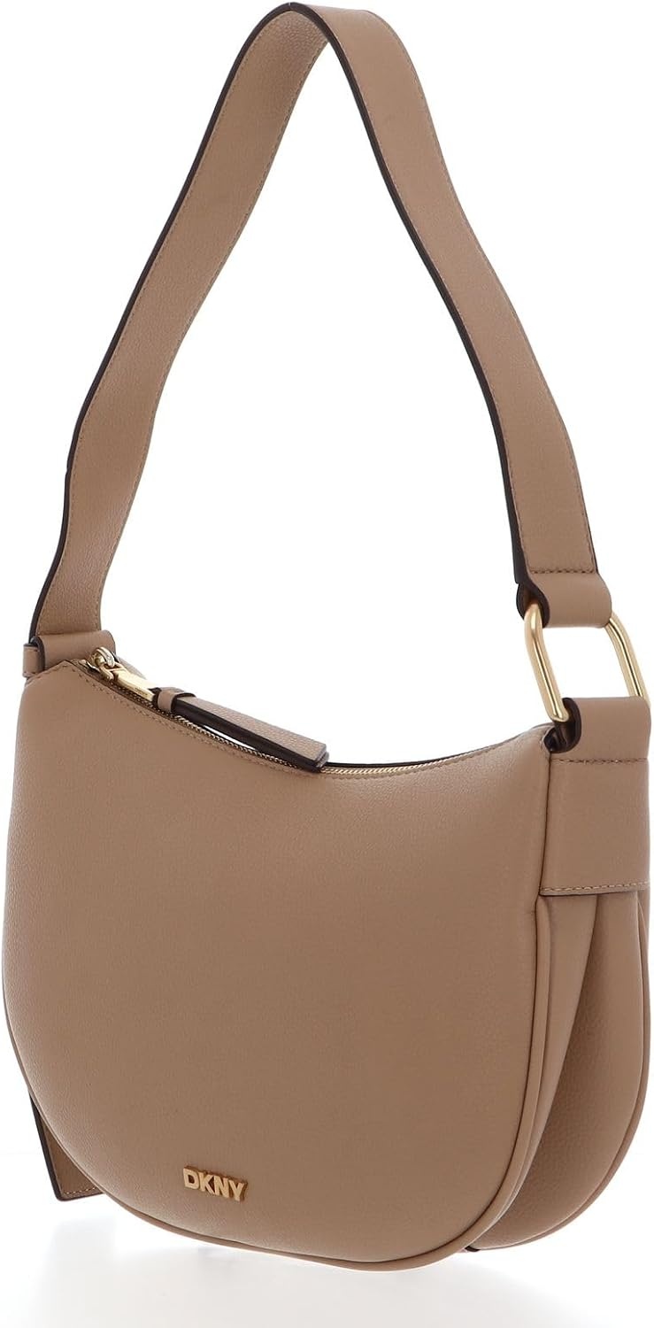image:imageDKNY Womens Scarlett Slouchy Shoulder BagCappucino