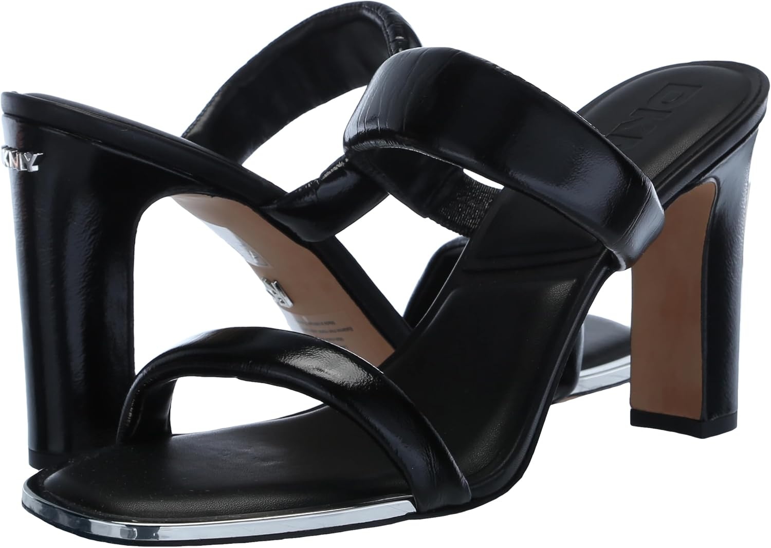 image:imageDKNY Womens Selene Double Band Dress SandalBlack