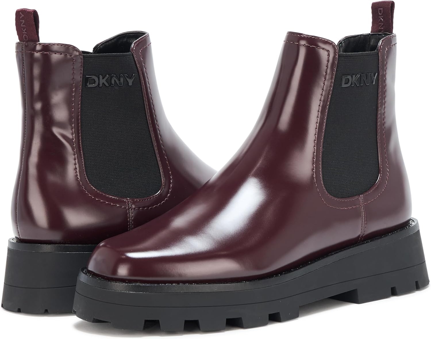 image:imageDKNY Womens Senni Chelsea BootsWine