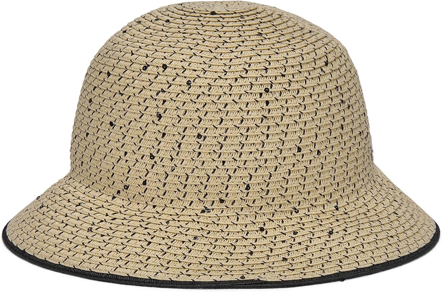 image:imageDKNY Womens Sequin Straw Sun HatBlack