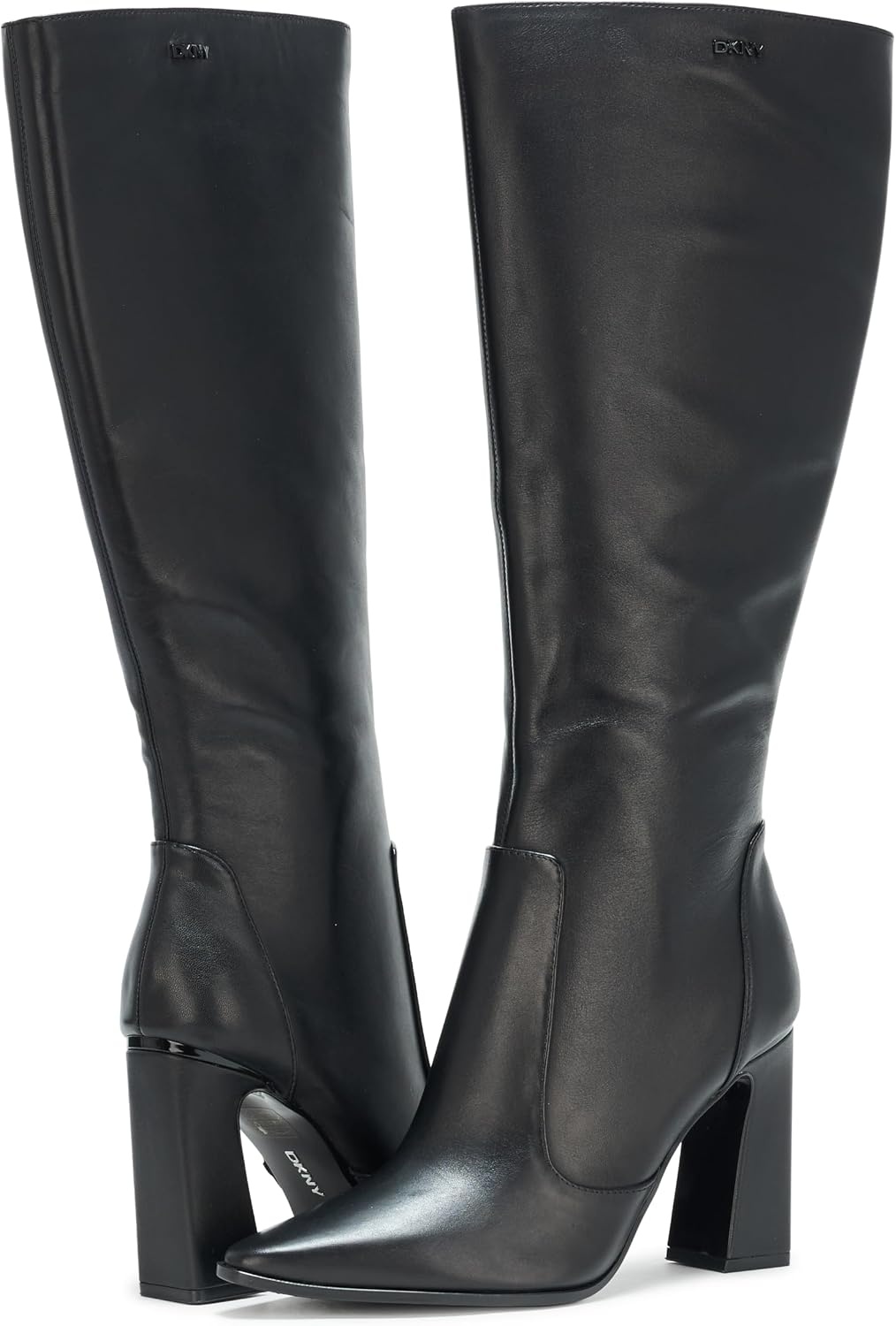 image:imageDKNY Womens Soryn Knee High Boot With Block HeelBlack