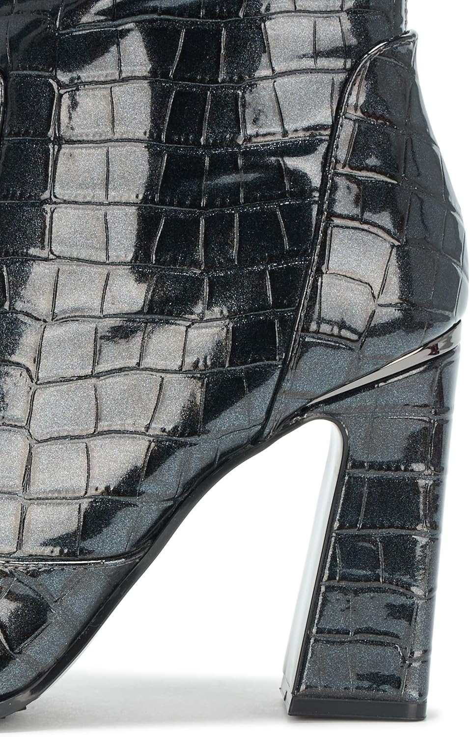 image:imageDKNY Womens Soryn Knee High Boot With Block HeelGrey