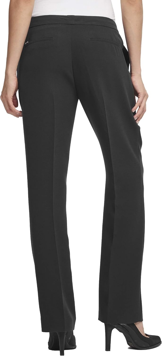 image:imageDKNY Womens Straight Leg Suit PantBlack