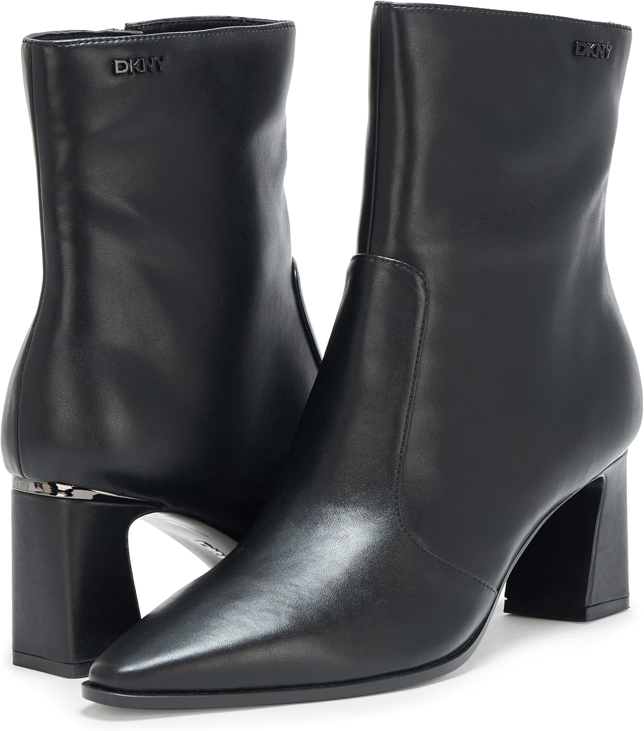 image:imageDKNY Womens Sunny Evening Slip on Heeled BootieBlack