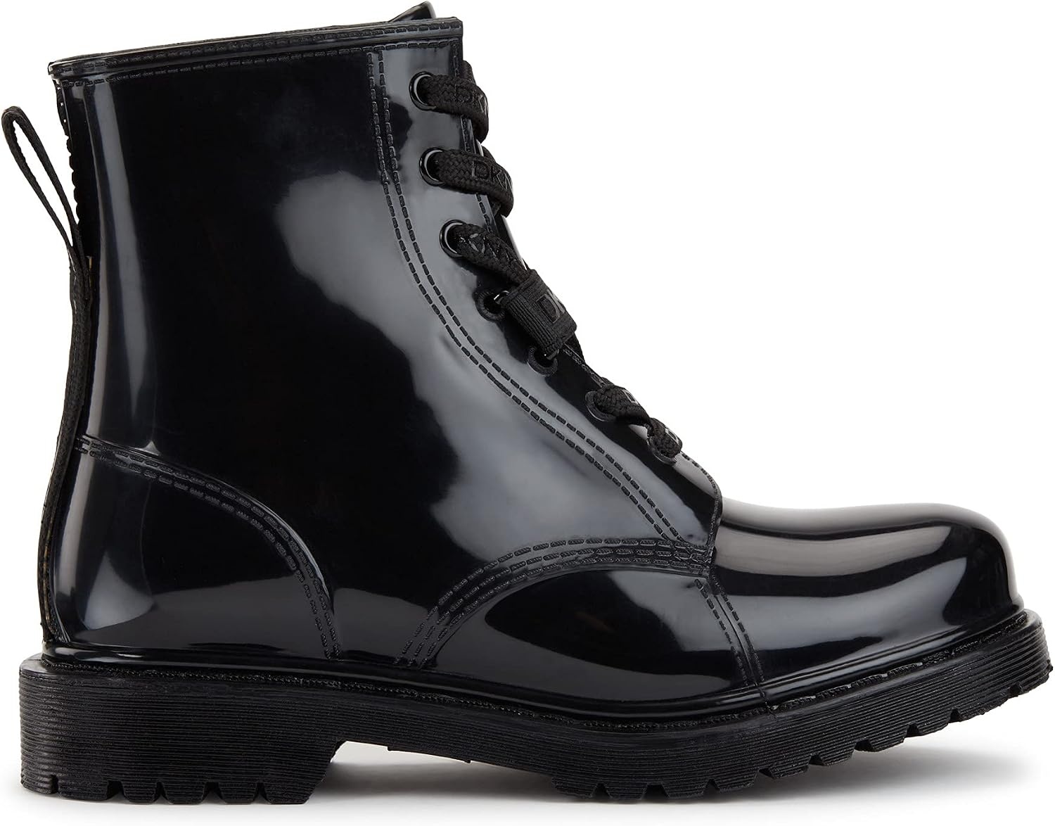 image:imageDKNY Womens Tilly Metallic RainbootBlkShiny