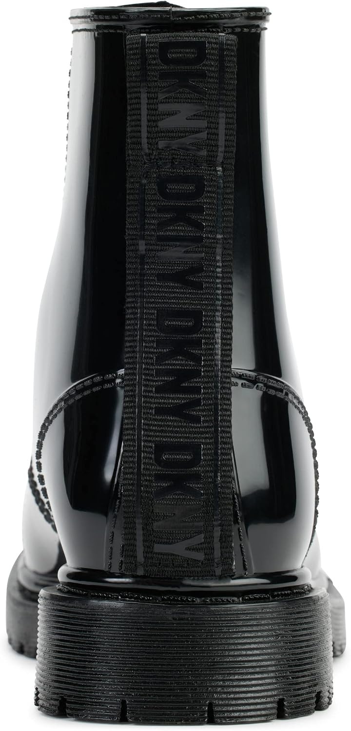 image:imageDKNY Womens Tilly Metallic RainbootBlkShiny