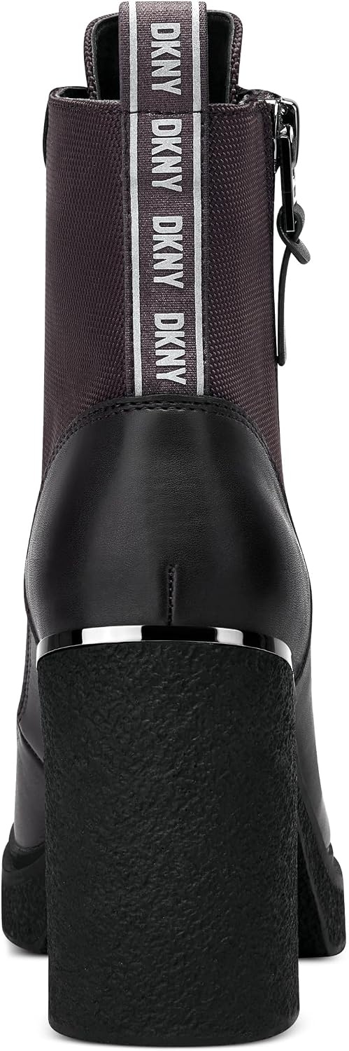 image:imageDKNY Womens Toia Platform Combat Boot with Block HeelEspresso