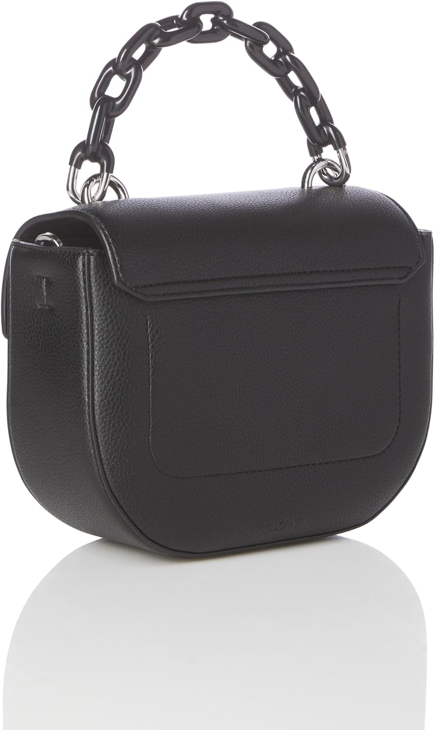 image:imageDKNY Womens Tomi Crossbody With Padlock CharmBlackSilver