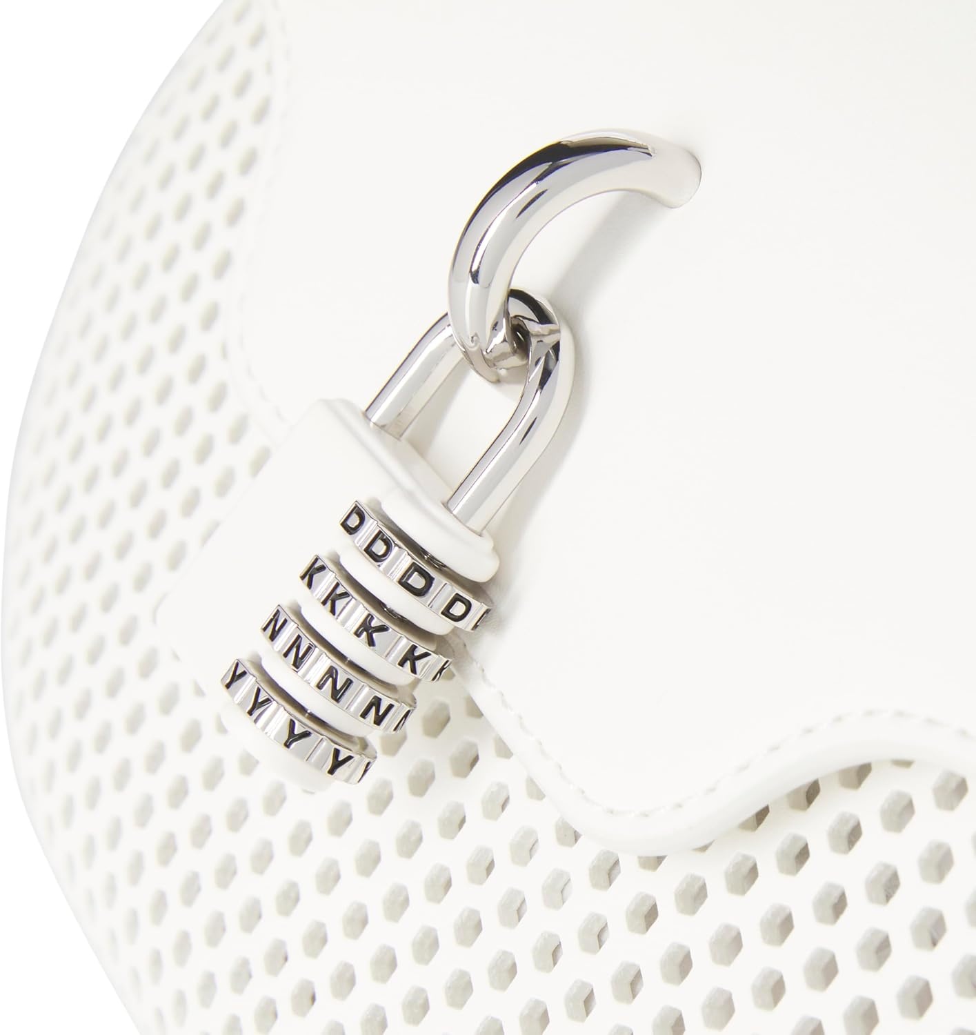 image:imageDKNY Womens Tomi Crossbody With Padlock CharmMarshmallow