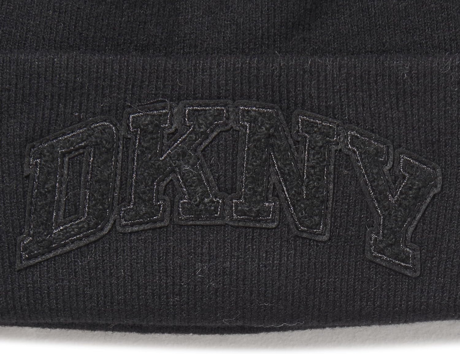 image:imageDKNY Womens Varsity Logo BeanieBlack