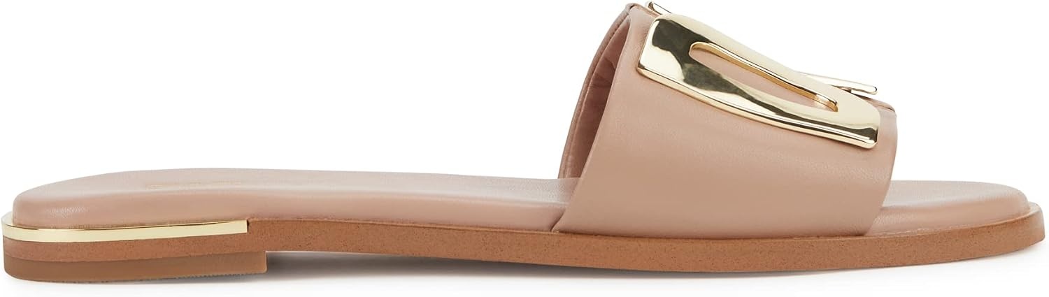 image:imageDKNY Womens Waltz Flat Sandal SlideDark Nude