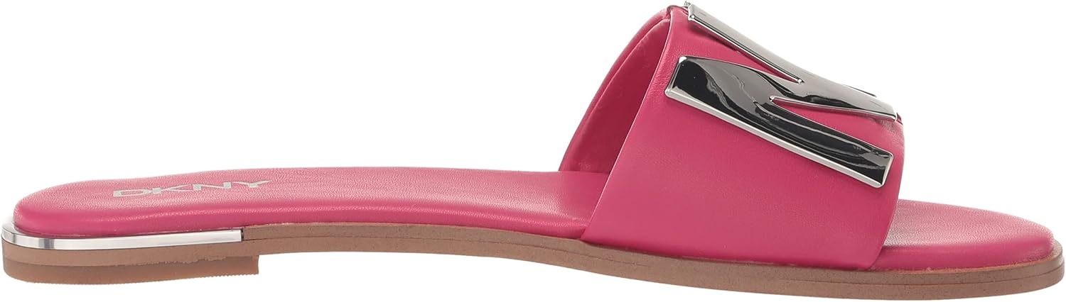 image:imageDKNY Womens Waltz Flat Sandal SlideDeep Fuschia