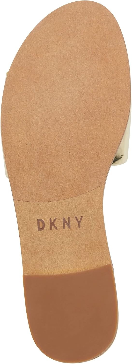image:imageDKNY Womens Waltz Flat Sandal SlideGold