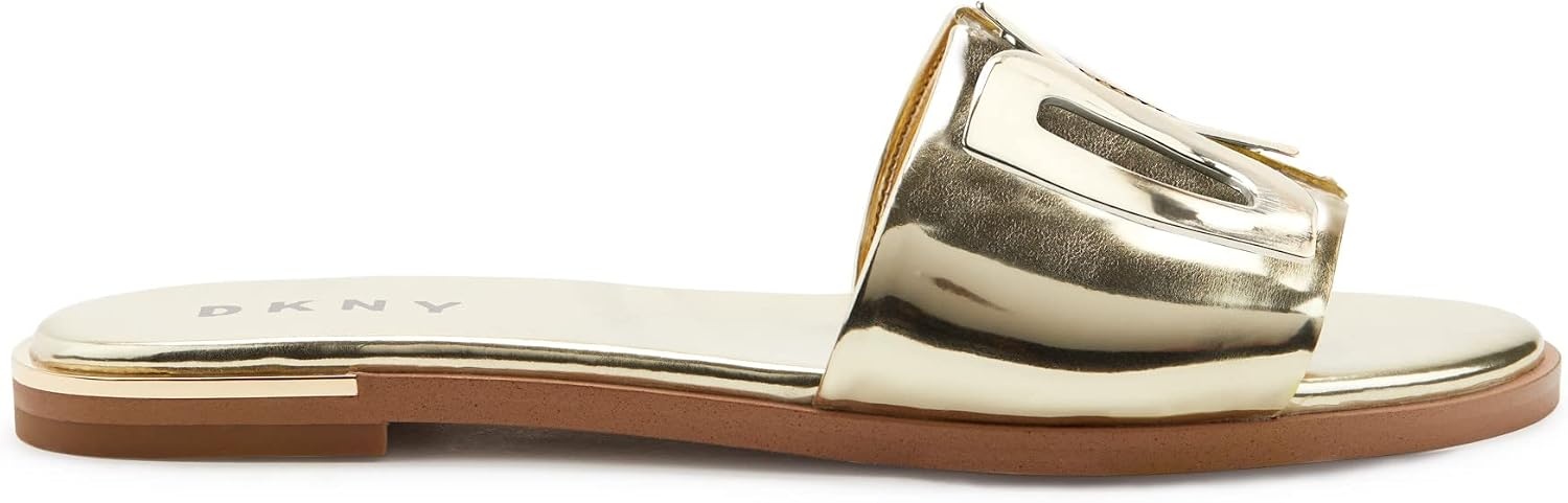 image:imageDKNY Womens Waltz Flat Sandal SlideGold