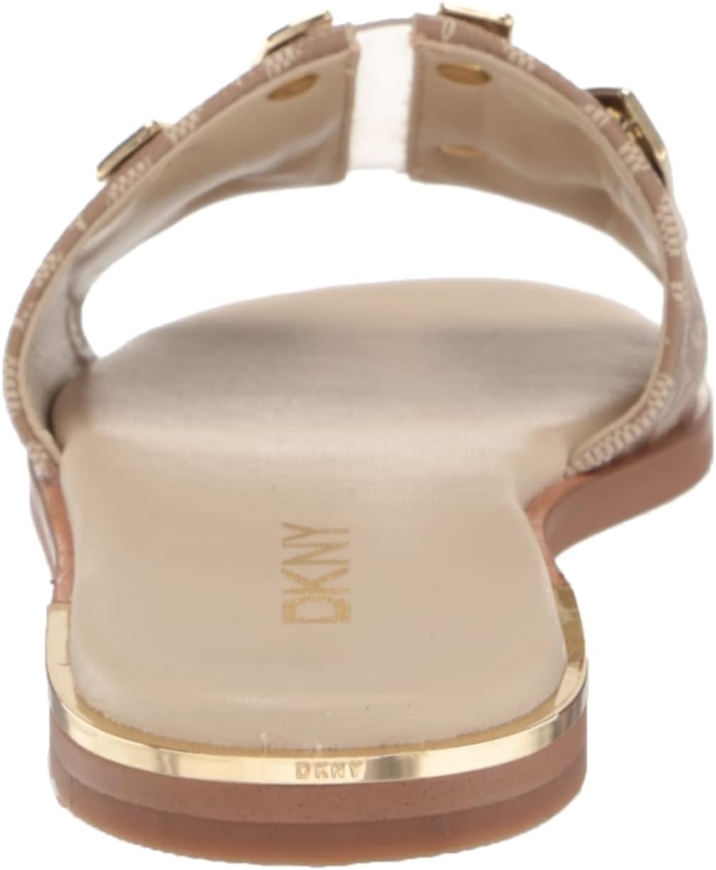 image:imageDKNY Womens Waltz Flat Sandal SlideKhaki