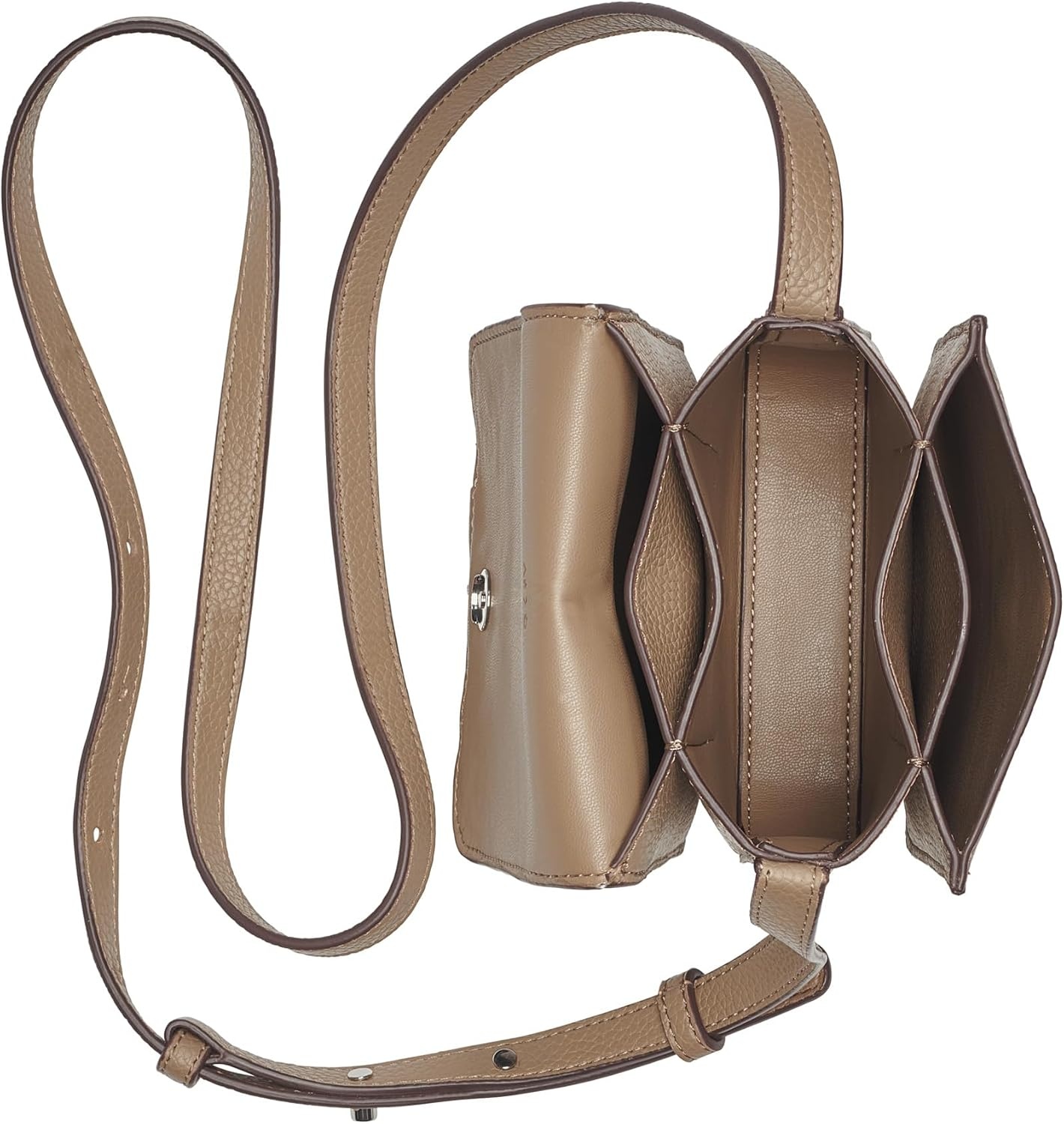 image:imageDKNY Womens Willa Phone CrossbodyShitake