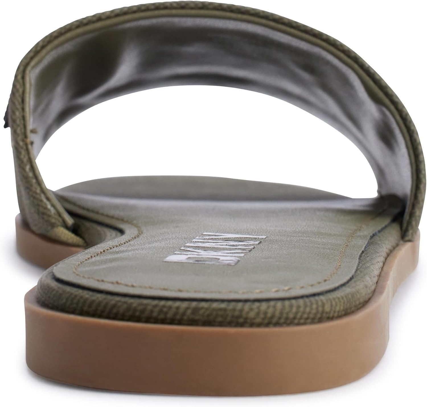 image:imageDKNY Womens Willow Flat Slide Sandal With LogoGreen