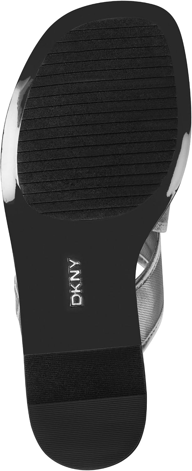 image:imageDKNY womens Cerelia Strappy Flat SandalSilver