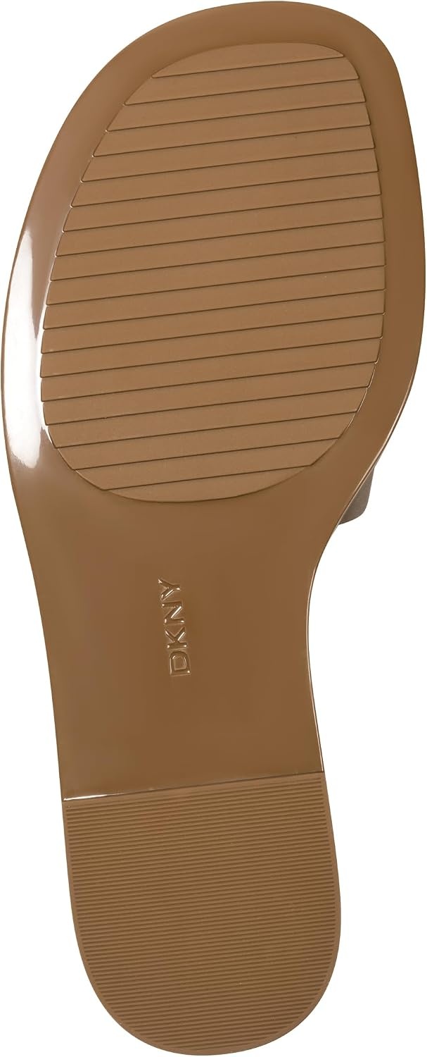 image:imageDKNY womens Columba Flat Sandal SlideAmber