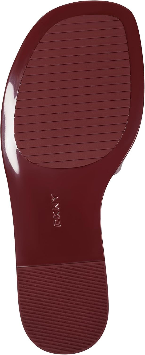 image:imageDKNY womens Columba Flat Sandal SlideRuby Red