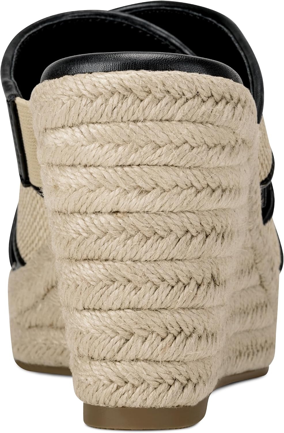 image:imageDKNY womens Cresson Espadrille Strappy Wedge SandalNaturalBlack