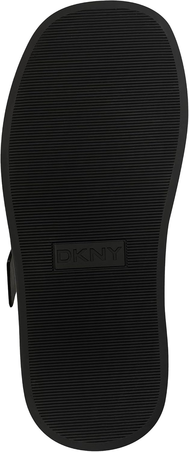 image:imageDKNY womens Leocadia Platform Slide Sandal With BucklesBlack