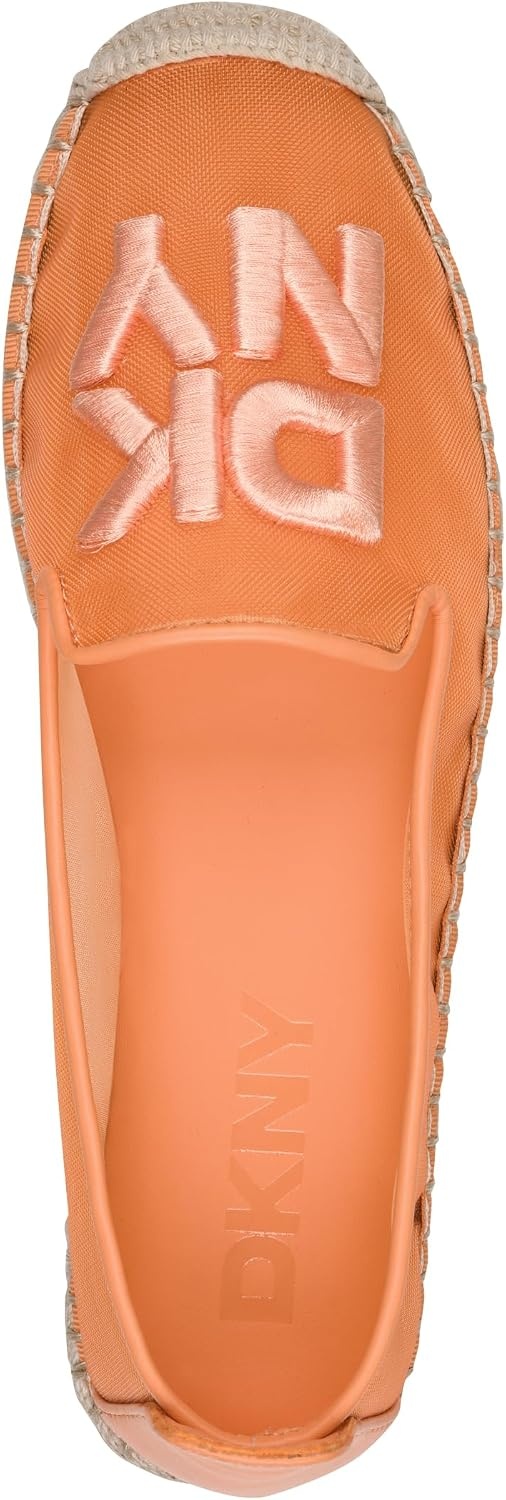 image:imageDKNY womens Miretta Sheer Espadrille Closed Toe Sandal MuleOrange Sherbet