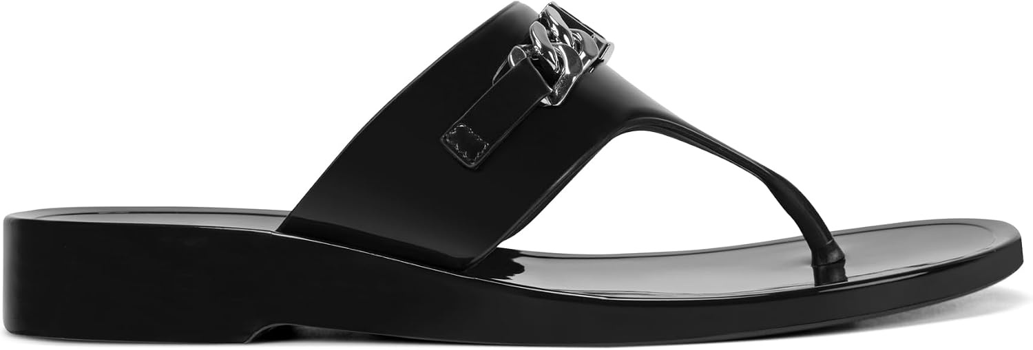 image:imageDKNY womens Vasi Flat Thong Flip Flop SandalBlack