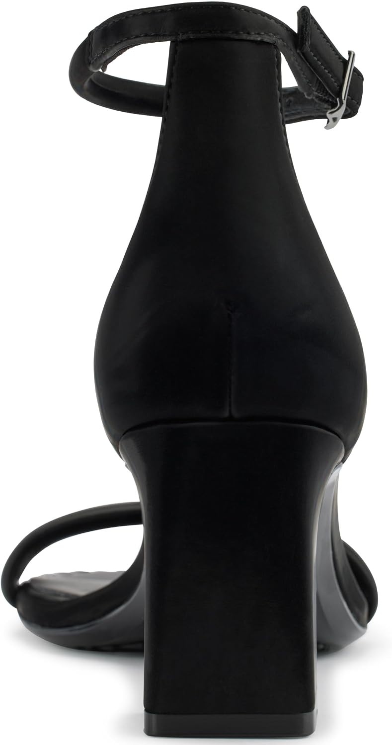 image:imageDKNY womens Wenda Evening Ankle Strap Block HeelBlack