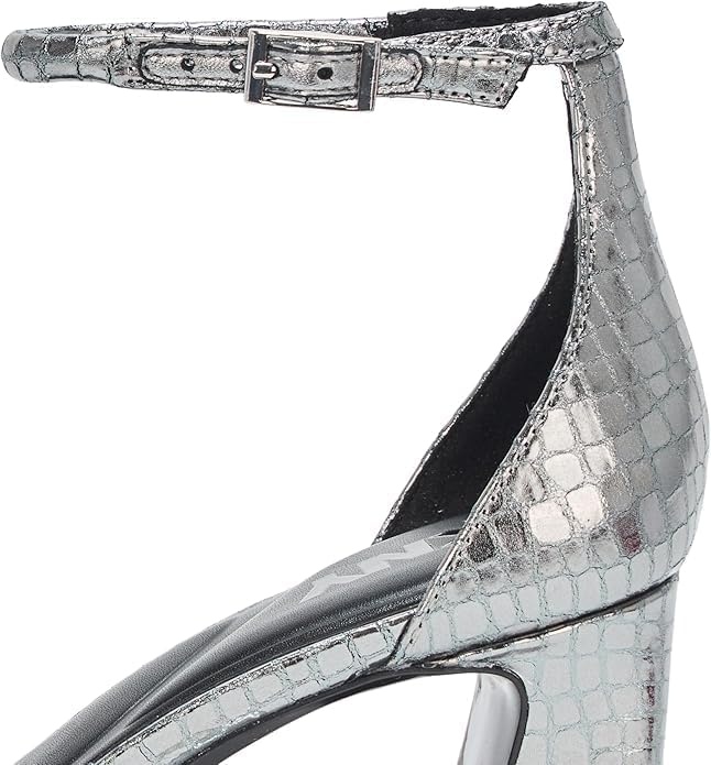 image:imageDKNY womens Wenda Evening Ankle Strap Block Heelnickel