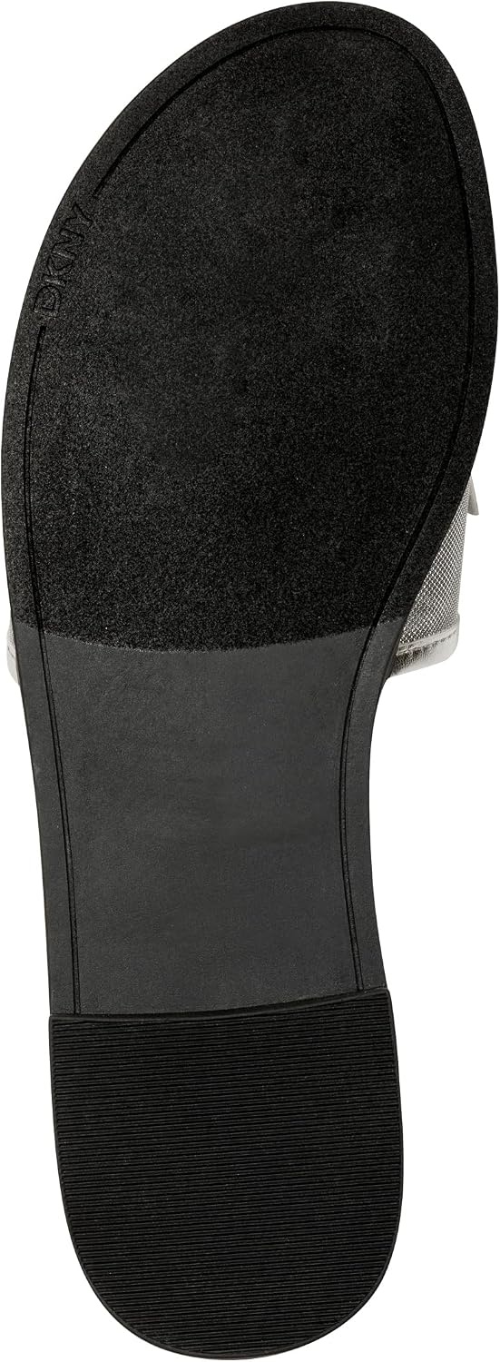 image:imageDKNY womens Wren Flat Mesh Sandal SlideSilver