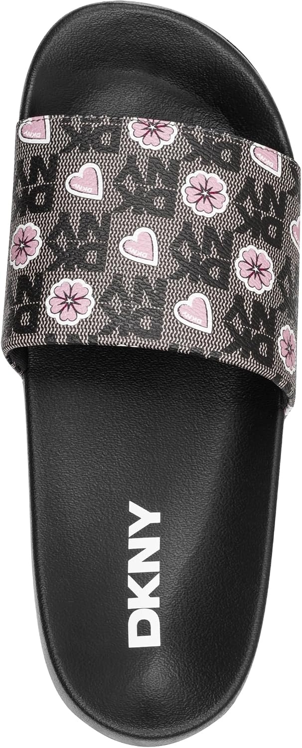 image:imageDKNY womens Zella Printed Flat SlideBlack