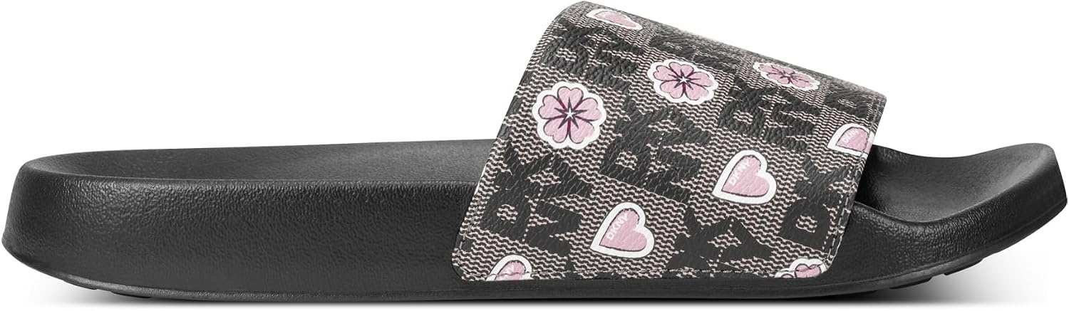 image:imageDKNY womens Zella Printed Flat SlideBlack