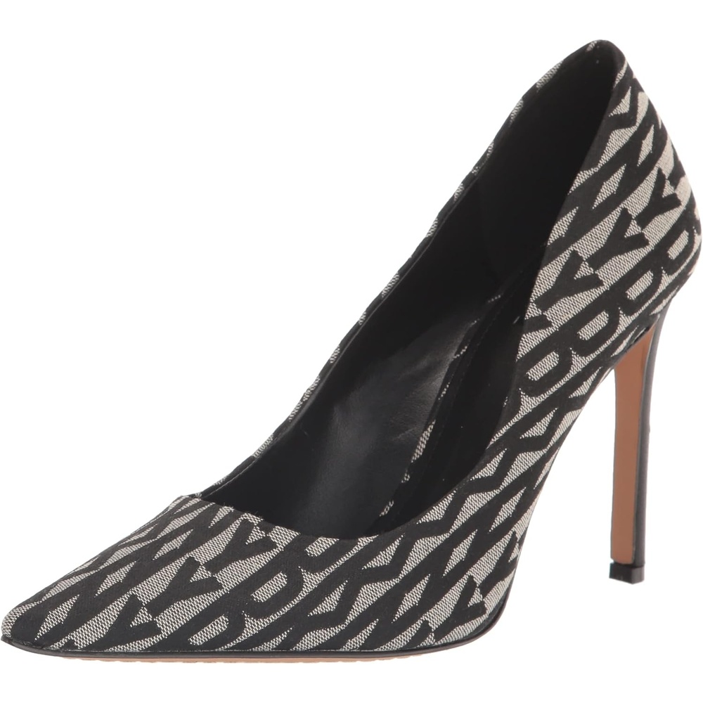 image:imageDKNY MabiHigh Pump Womens HeelsBlackEggnog