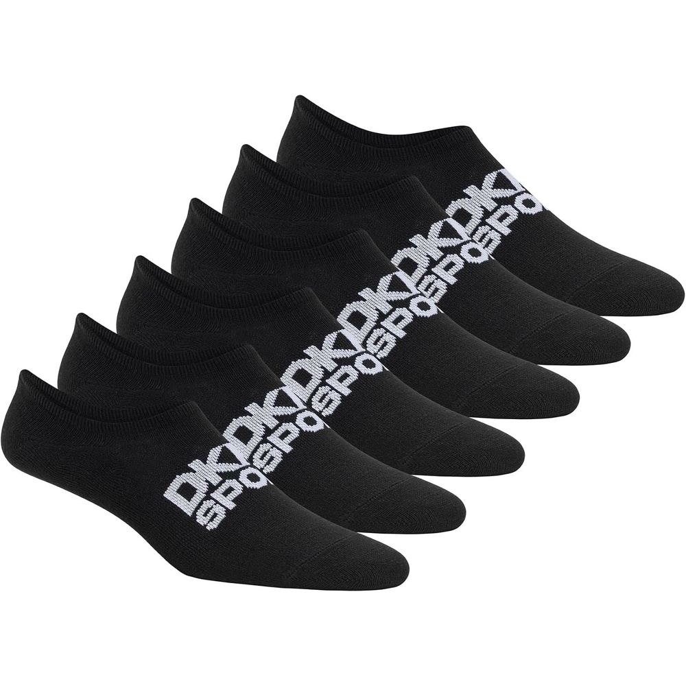 image:imageDKNY Womens 6 Pack Sport Lightweight Liner SocksBlack
