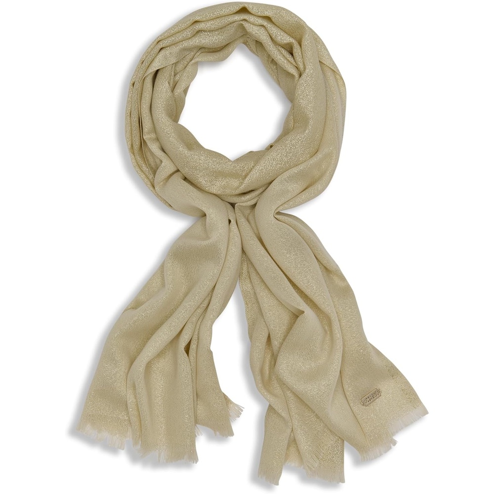 image:imageDKNY Womens Accessories Scarf Cornflower BlueEggshell