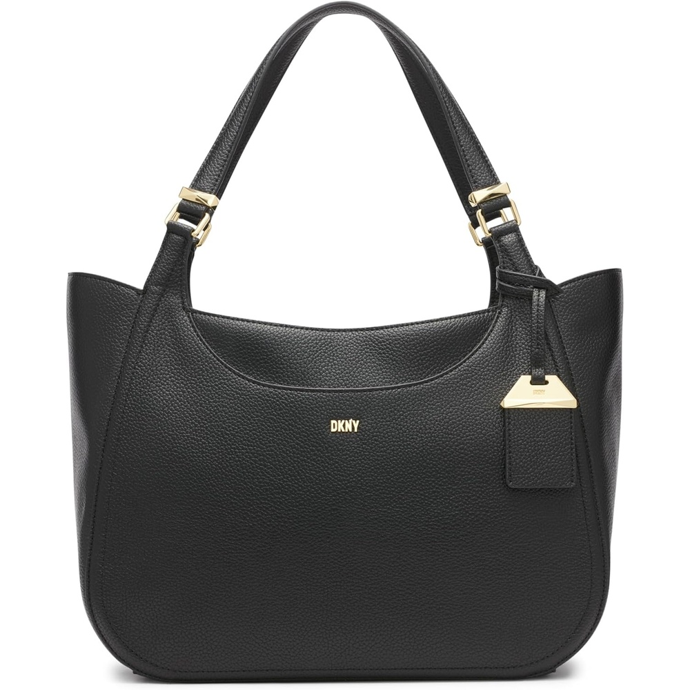 image:imageDKNY Womens Barbara Shopper BagBlackGold