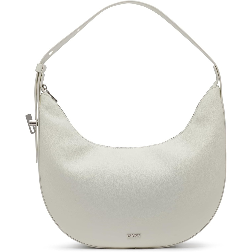 image:imageDKNY Womens Bleeker Hobo BagOptic White