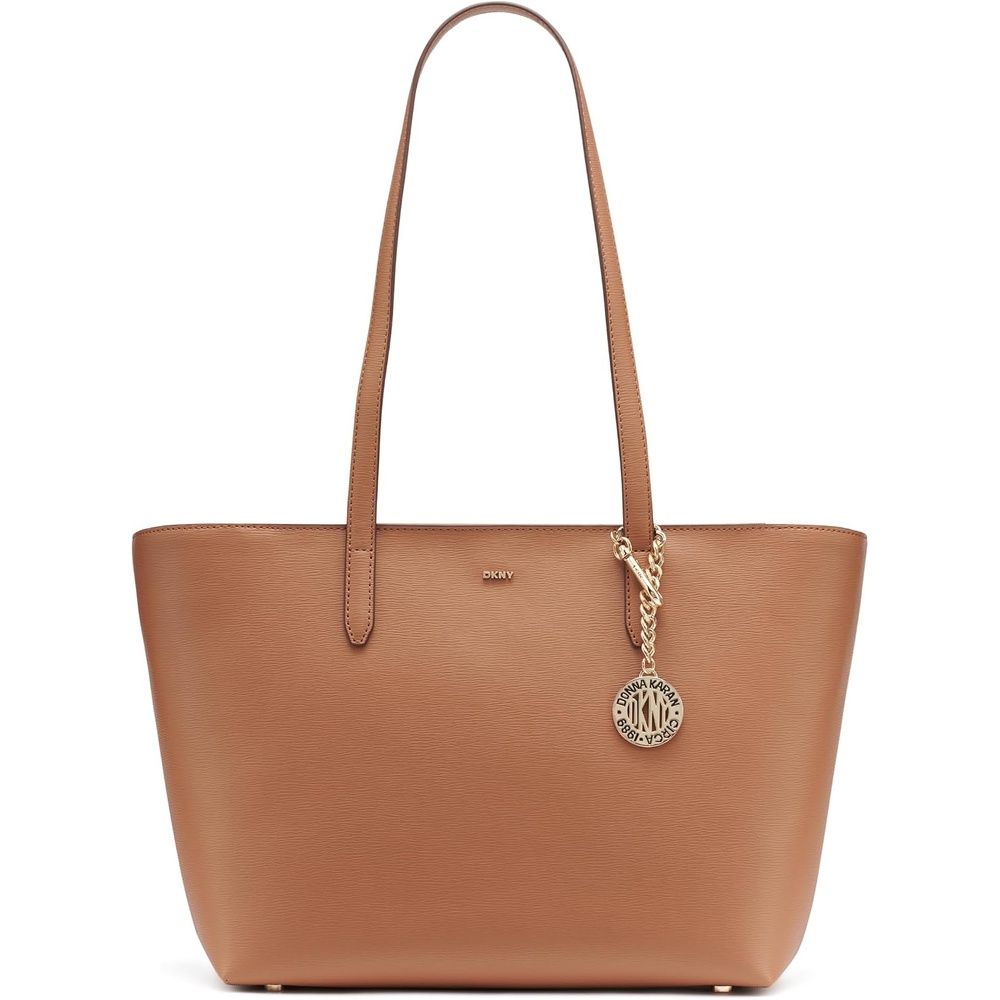 image:imageDKNY Womens Bryant Medium Leather Tote BagCappuccino
