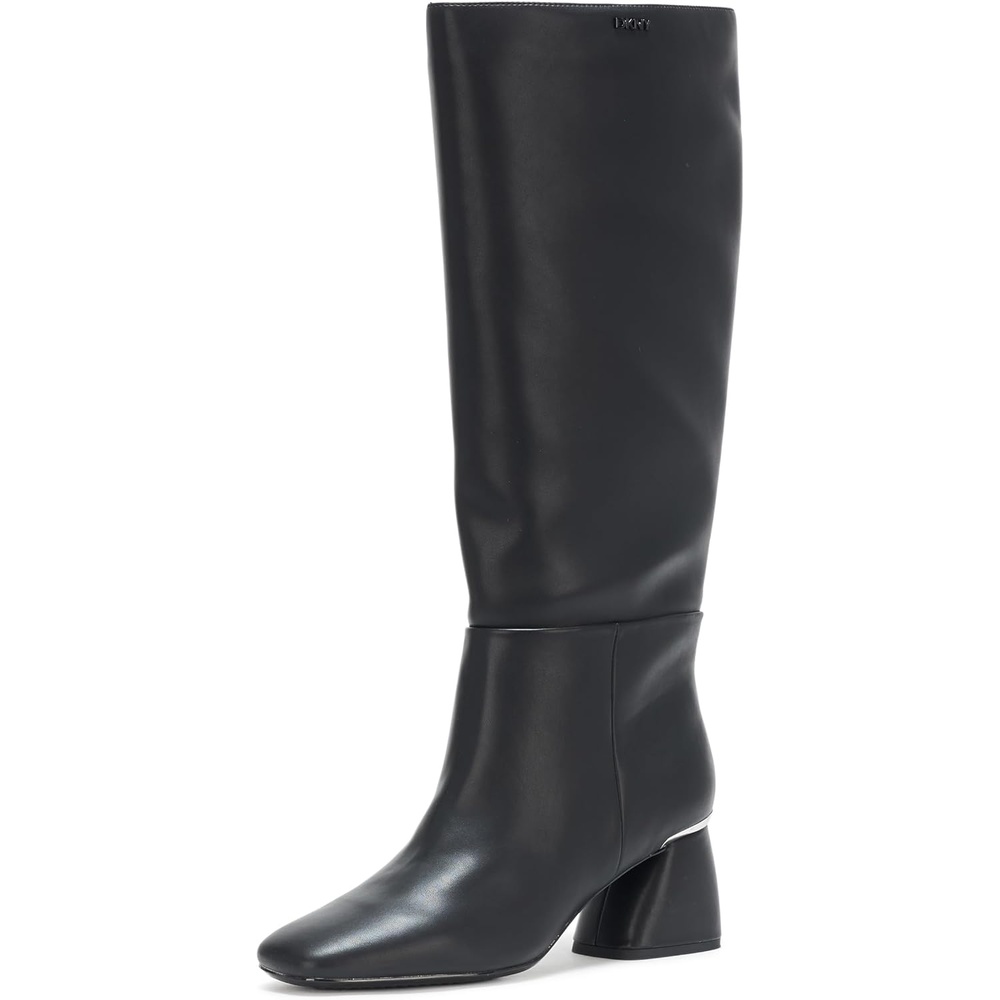 image:imageDKNY Womens Cana Knee High Heeled Riding BootsBlack