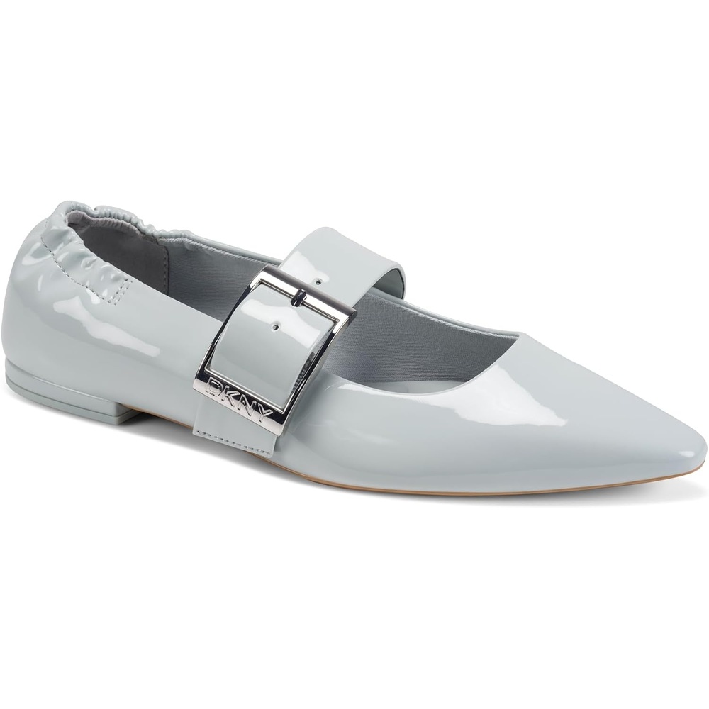 image:imageDKNY Womens Cormic Ballet Flat with BuckleStorm Grey