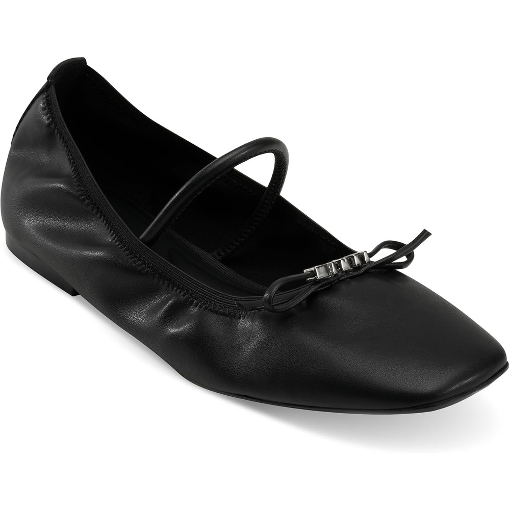 image:imageDKNY Womens Dale Ruched Ballet FlatBlack